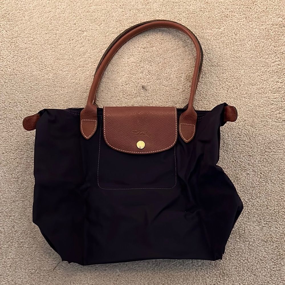 LongChamp Small Tote Purple  